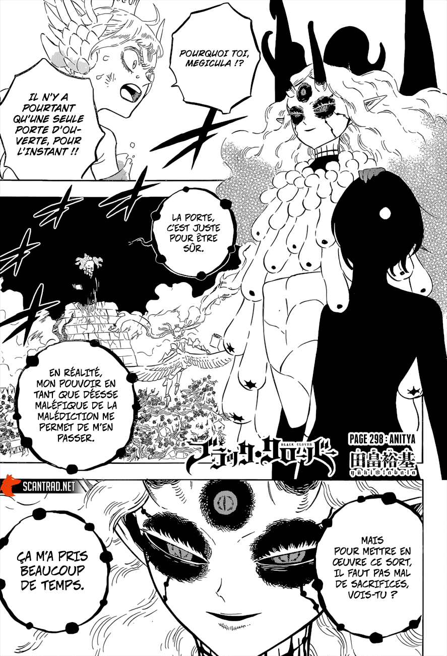  Black Clover Français - Black Clover 298 Anitya - 1