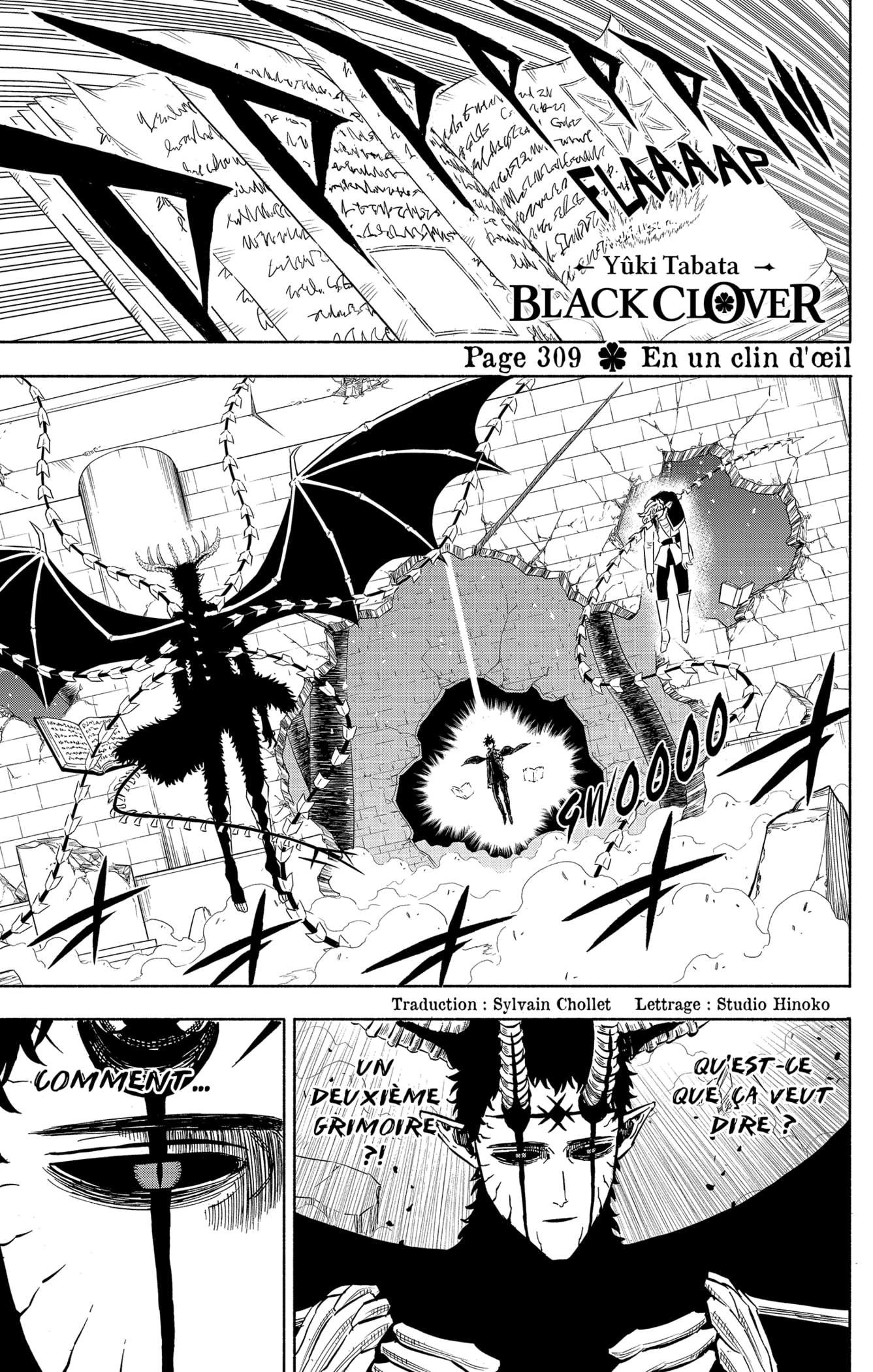  Black Clover Français - Black Clover 309 En un clin d'œil - 1