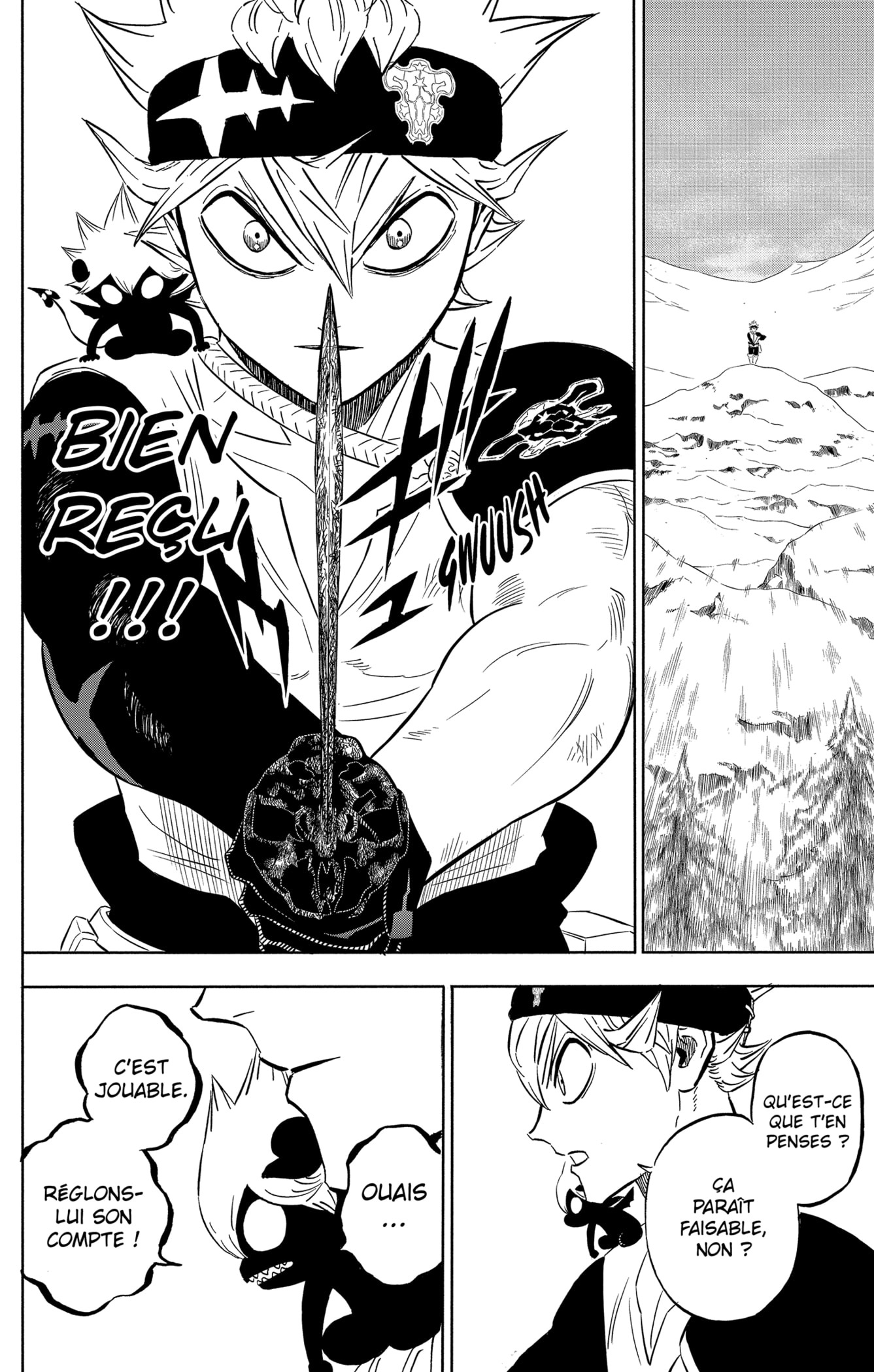  Black Clover Français - Black Clover 316 La lame des dépourvus - 4