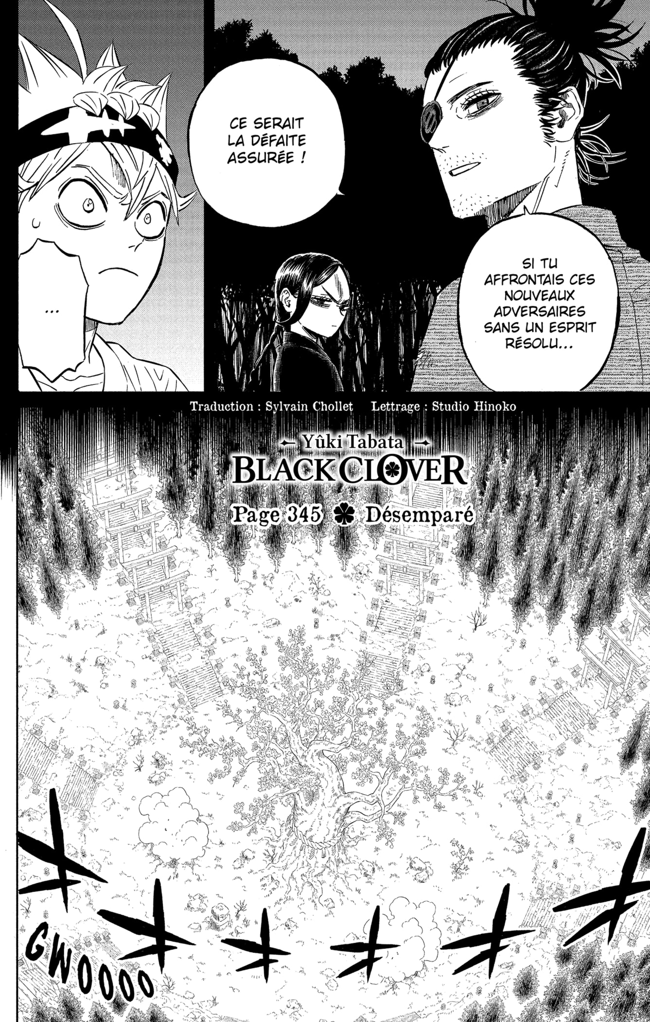  Black Clover Français - Black Clover 345 Désemparé - 2