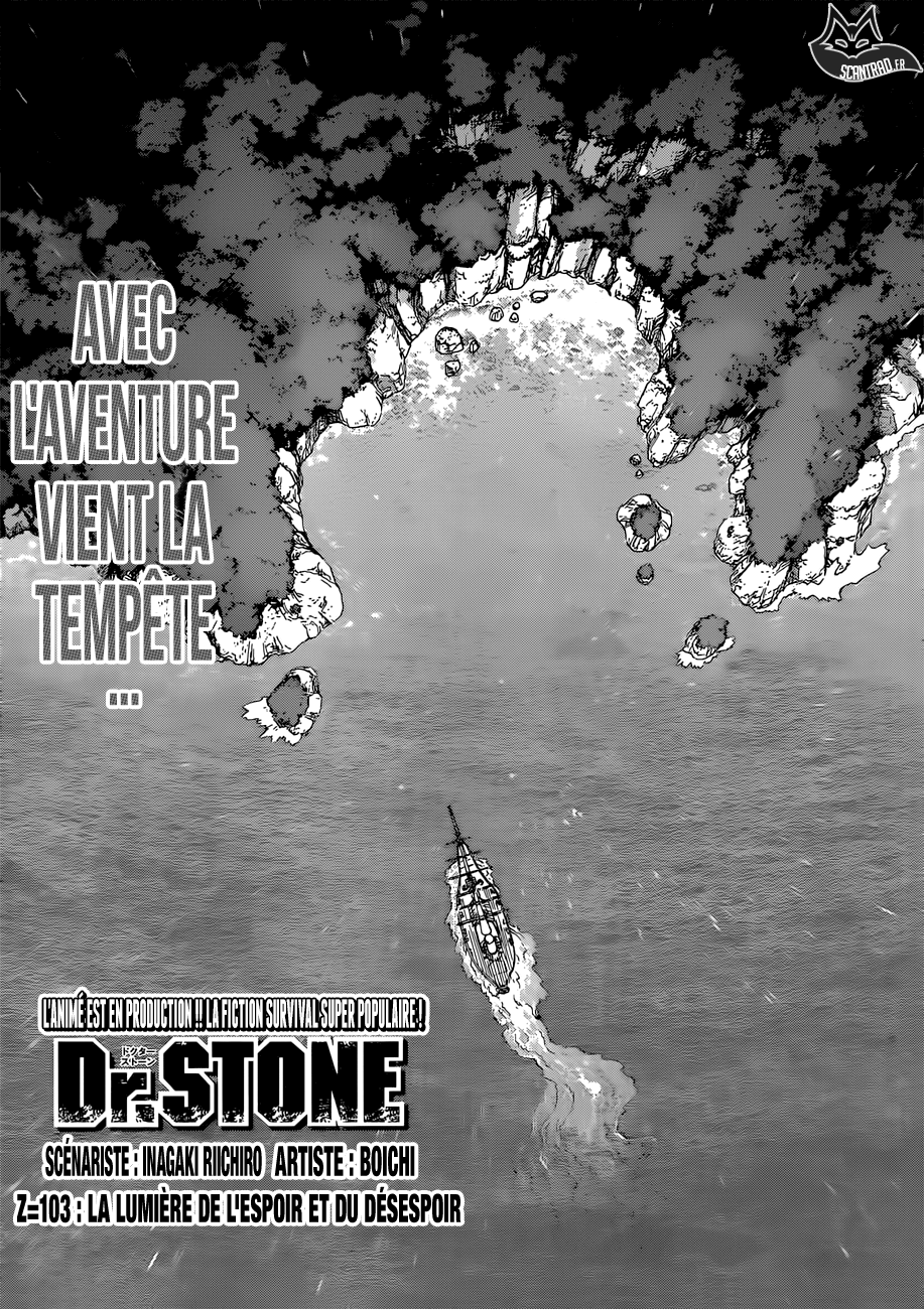  Dr. Stone Français - Dr. Stone 103 La lumière de l'espoir et du désespoir - 3