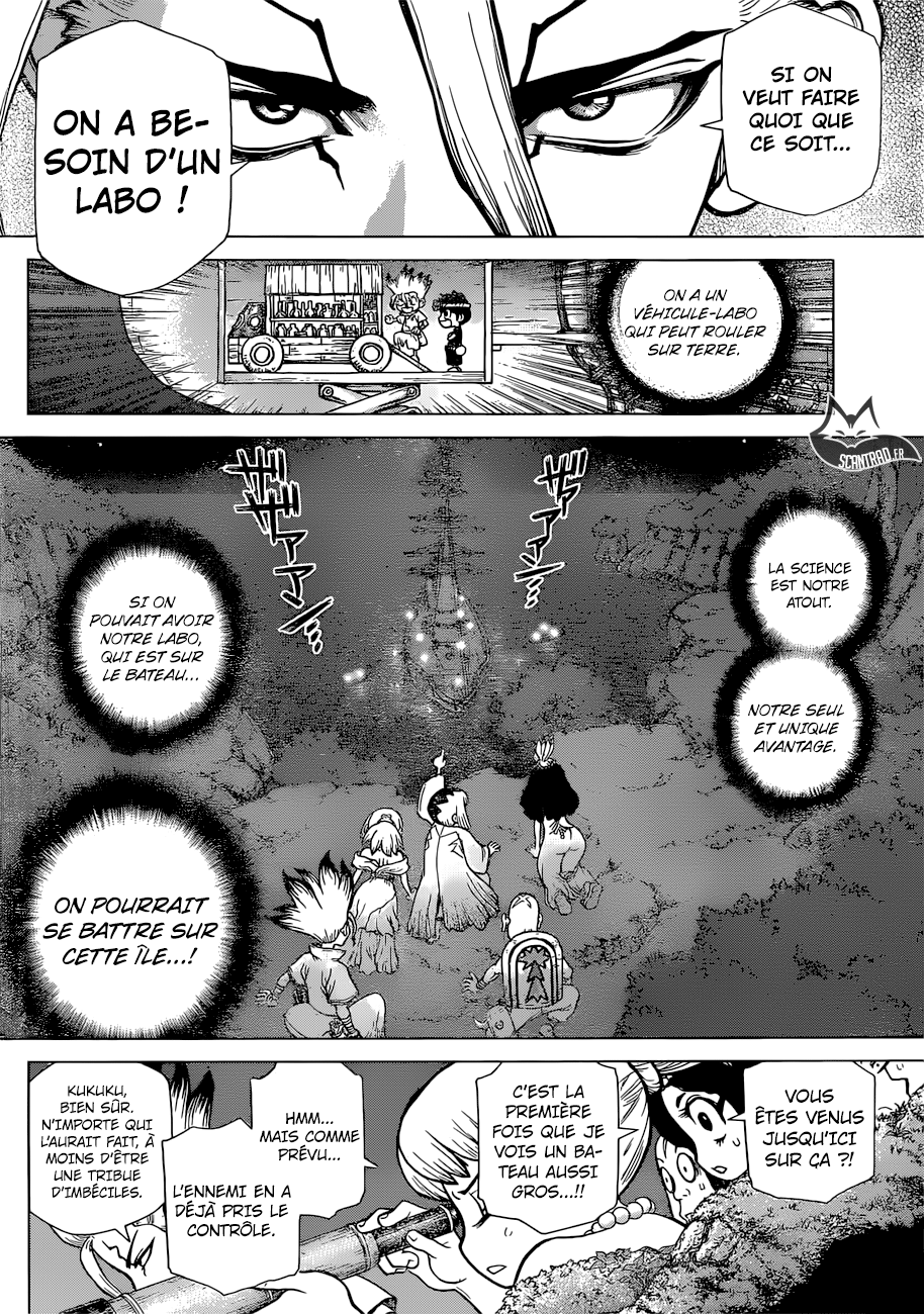  Dr. Stone Français - Dr. Stone 107 Leur atout est sur le navire scientifique - 4