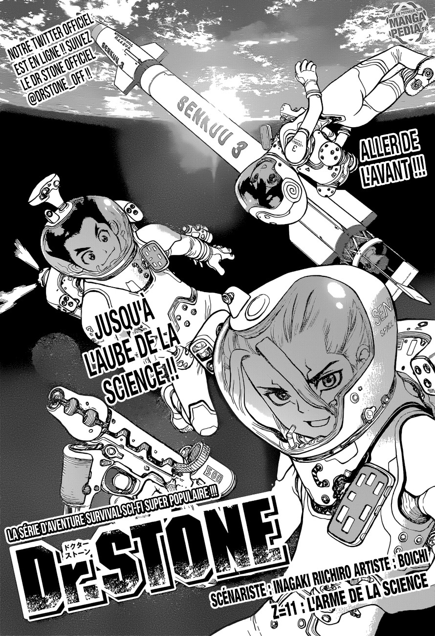  Dr. Stone Français - Dr. Stone 11 L'arme de la science - 1