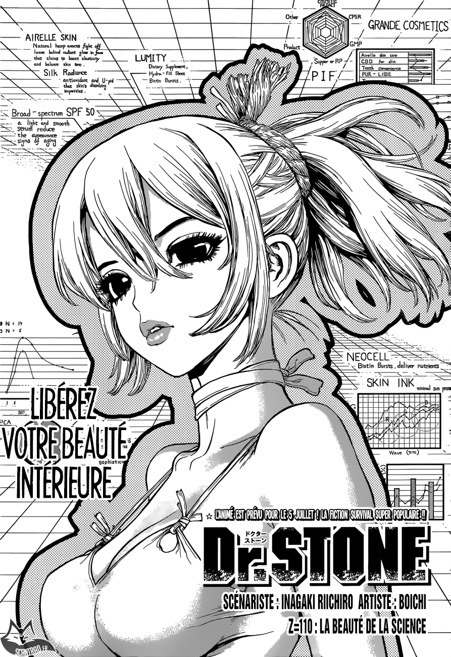  Dr. Stone Français - Dr. Stone 110 La beauté de la science - 1