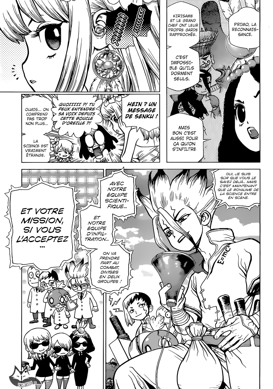  Dr. Stone Français - Dr. Stone 112 Champion en trois - 3