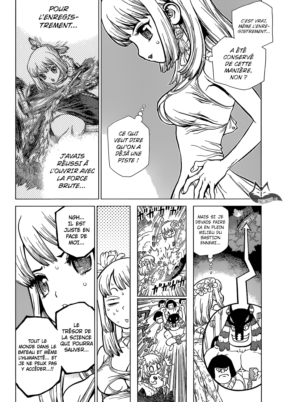  Dr. Stone Français - Dr. Stone 114 Ainsi la science creuse la pierre sans faire de bruit - 5