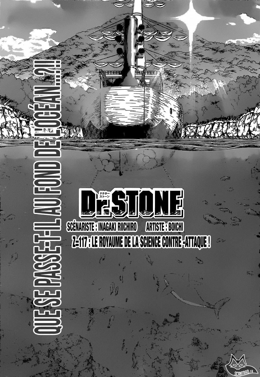  Dr. Stone Français - Dr. Stone 117 Le royaume de la science contre attaque ! - 1