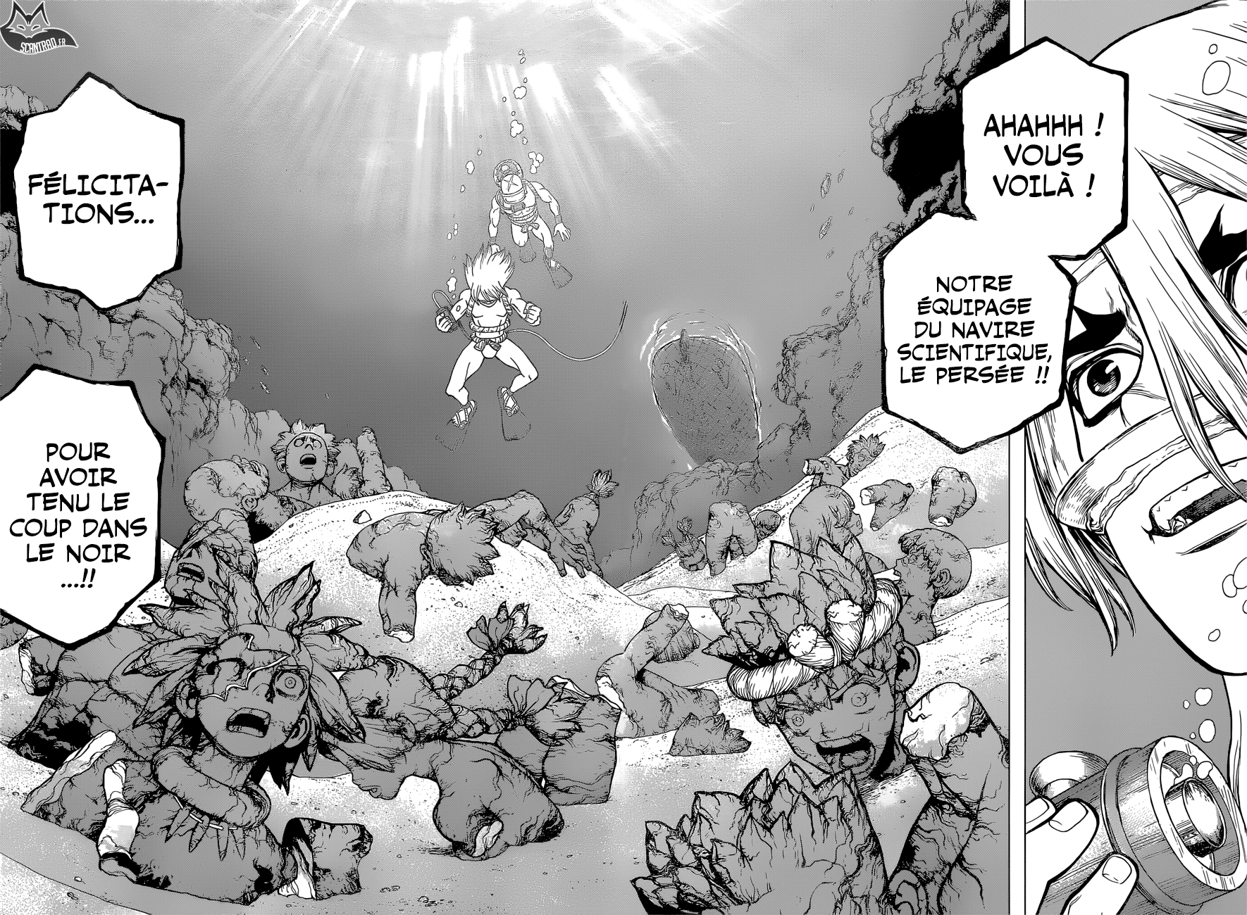  Dr. Stone Français - Dr. Stone 117 Le royaume de la science contre attaque ! - 16