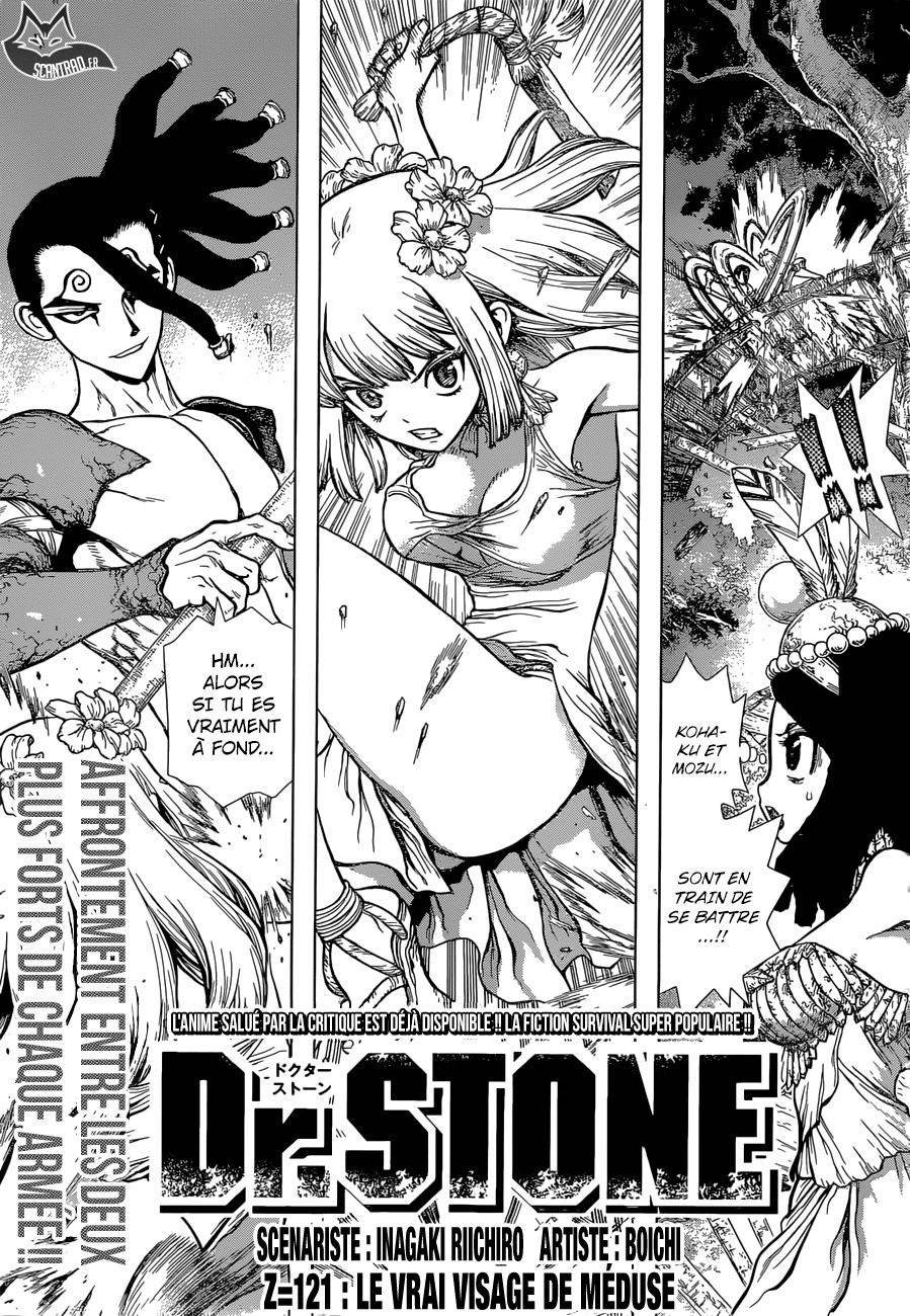  Dr. Stone Français - Dr. Stone 121 Le vrai visage de Méduse - 1