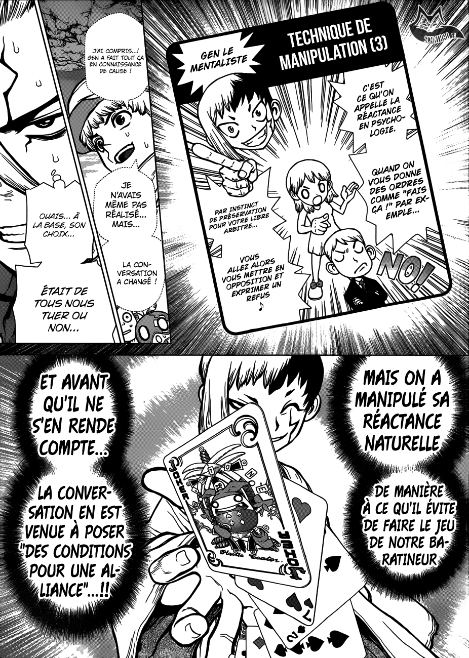  Dr. Stone Français - Dr. Stone 123 Bataille d'esprit et jeu des négocatiations - 13