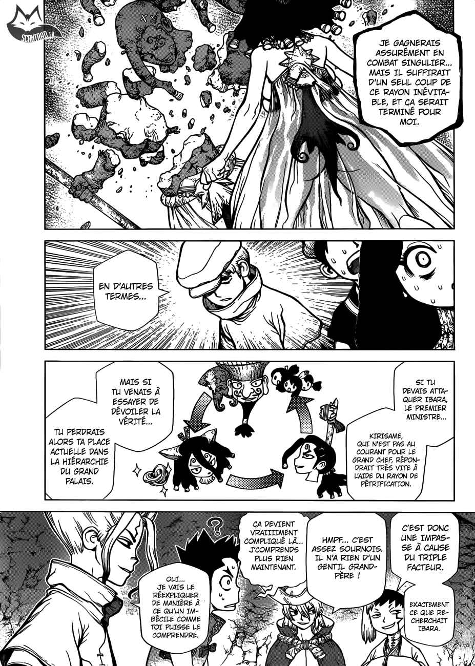  Dr. Stone Français - Dr. Stone 123 Bataille d'esprit et jeu des négocatiations - 9