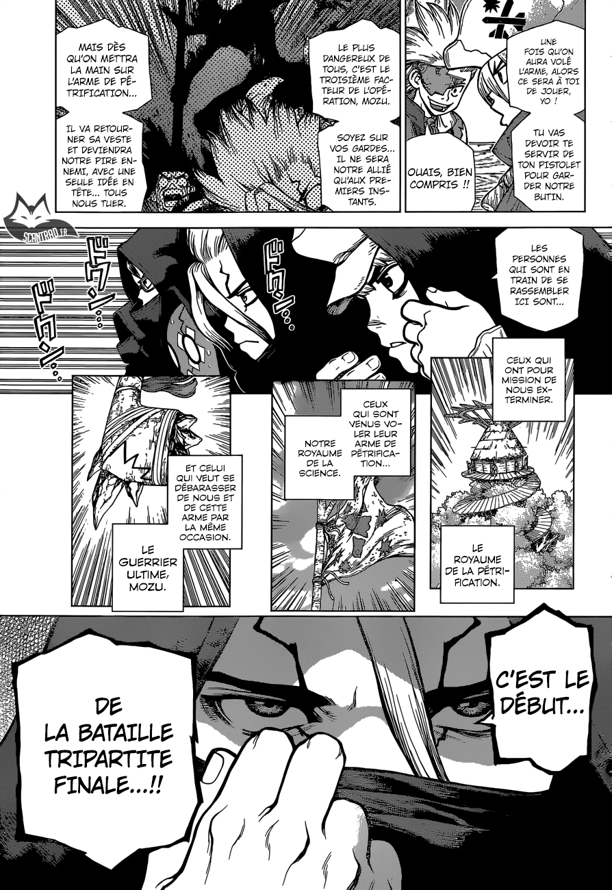  Dr. Stone Français - Dr. Stone 126 Une stratégie tripartite - 4