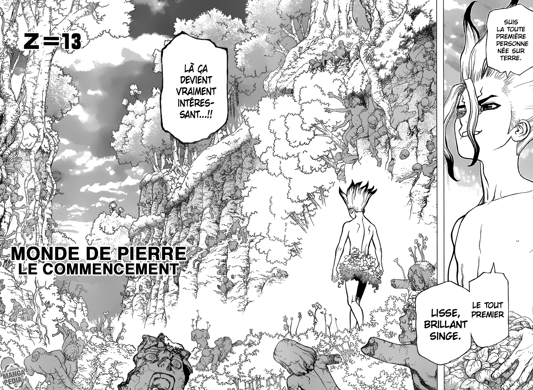  Dr. Stone Français - Dr. Stone 13 Monde de Pierre - Le Commencement - 6