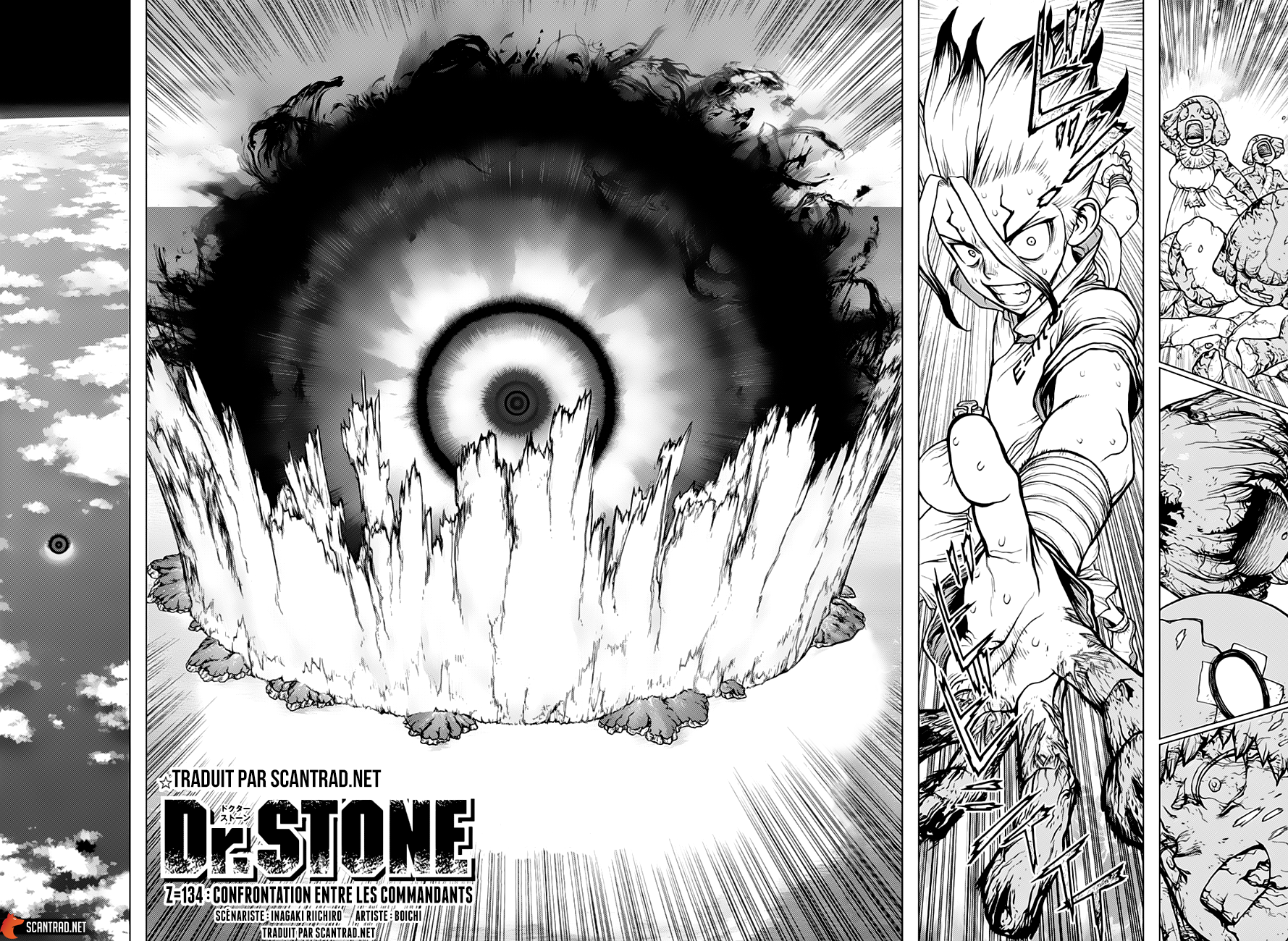  Dr. Stone Français - Dr. Stone 134 Confrontation entre les commandants - 4