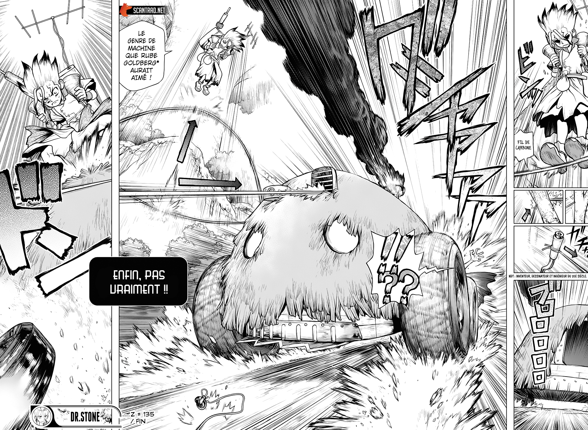  Dr. Stone Français - Dr. Stone 135 Décompte - 16