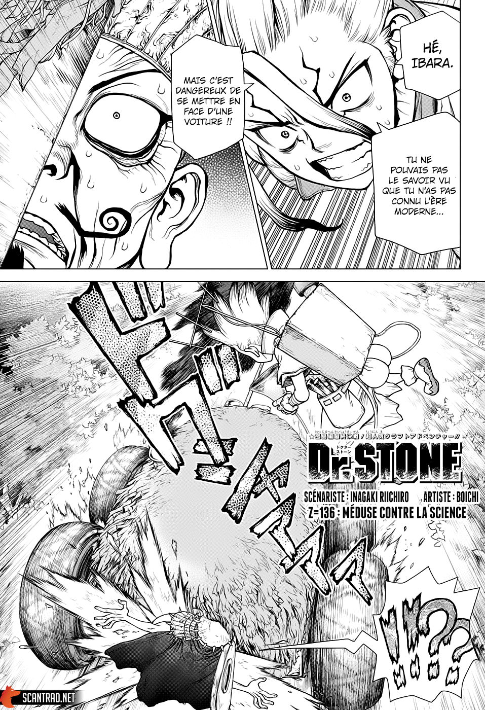  Dr. Stone Français - Dr. Stone 136 Méduse contre la science - 1