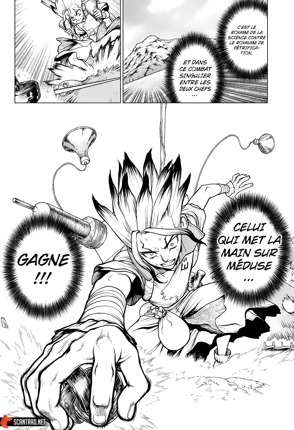  Dr. Stone Français - Dr. Stone 136 Méduse contre la science - 2