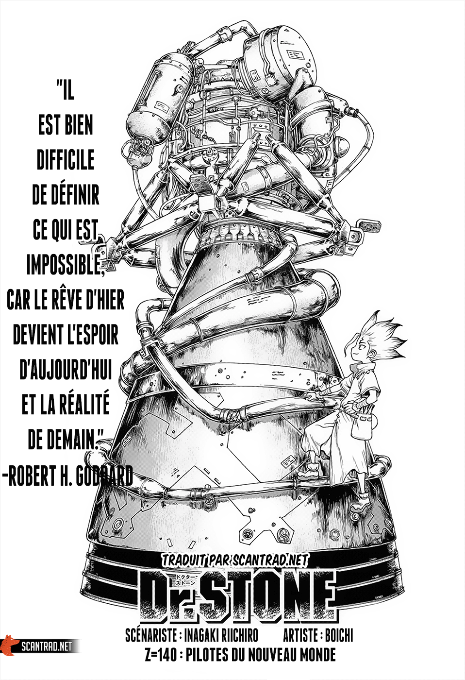  Dr. Stone Français - Dr. Stone 140 Pilotes du nouveau monde - 3