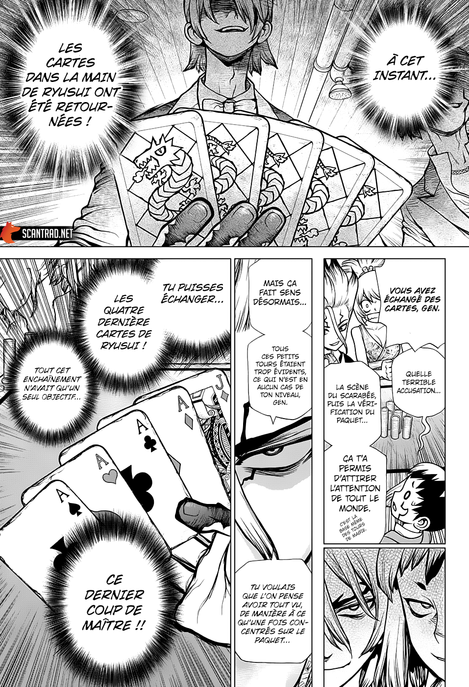  Dr. Stone Français - Dr. Stone 144 Ryusui & Gen VS. Senku & Kohaku - 11