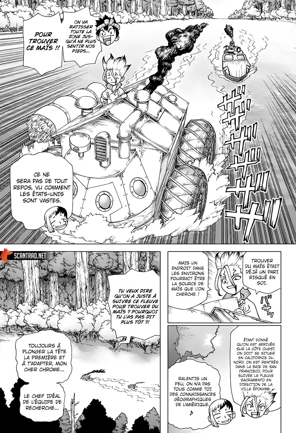  Dr. Stone Français - Dr. Stone 148 Les pionniers de la Terre - 8