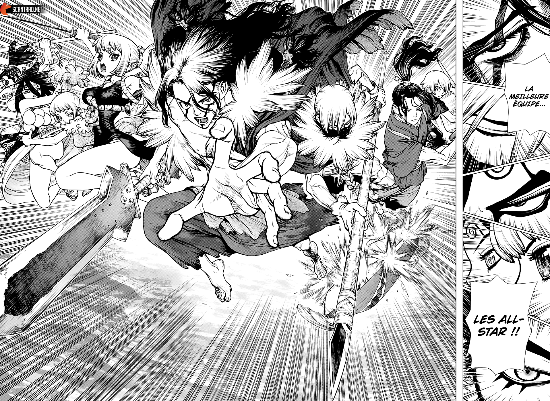  Dr. Stone Français - Dr. Stone 148 Les pionniers de la Terre - 12