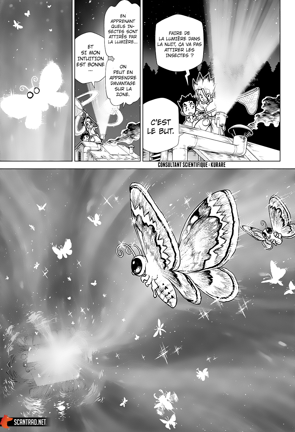  Dr. Stone Français - Dr. Stone 149 Appât lumineux dans l'obscurité - 8