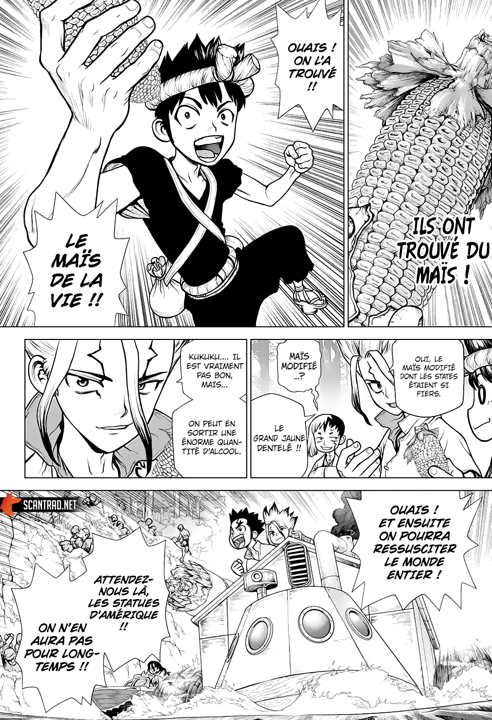  Dr. Stone Français - Dr. Stone 149 Appât lumineux dans l'obscurité - 3