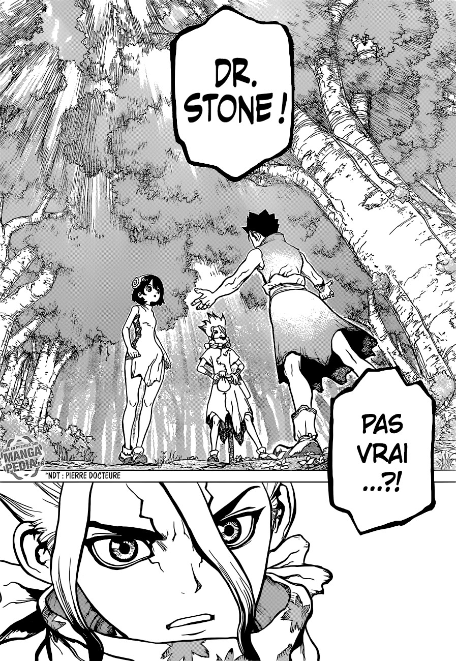  Dr. Stone Français - Dr. Stone 15 Les deux pays du monde de pierre - 7