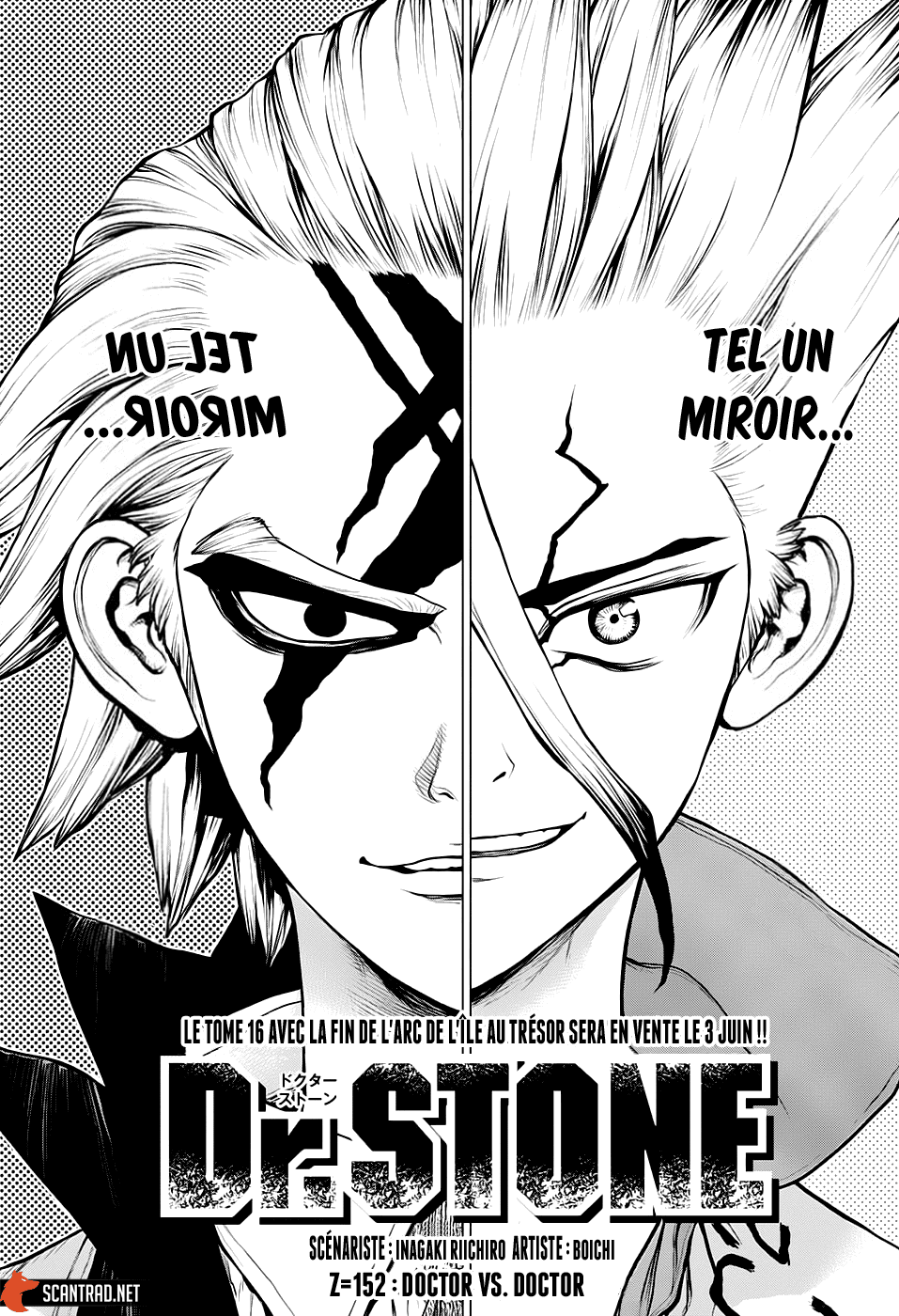  Dr. Stone Français - Dr. Stone 152 Doctor VS Doctor - 1