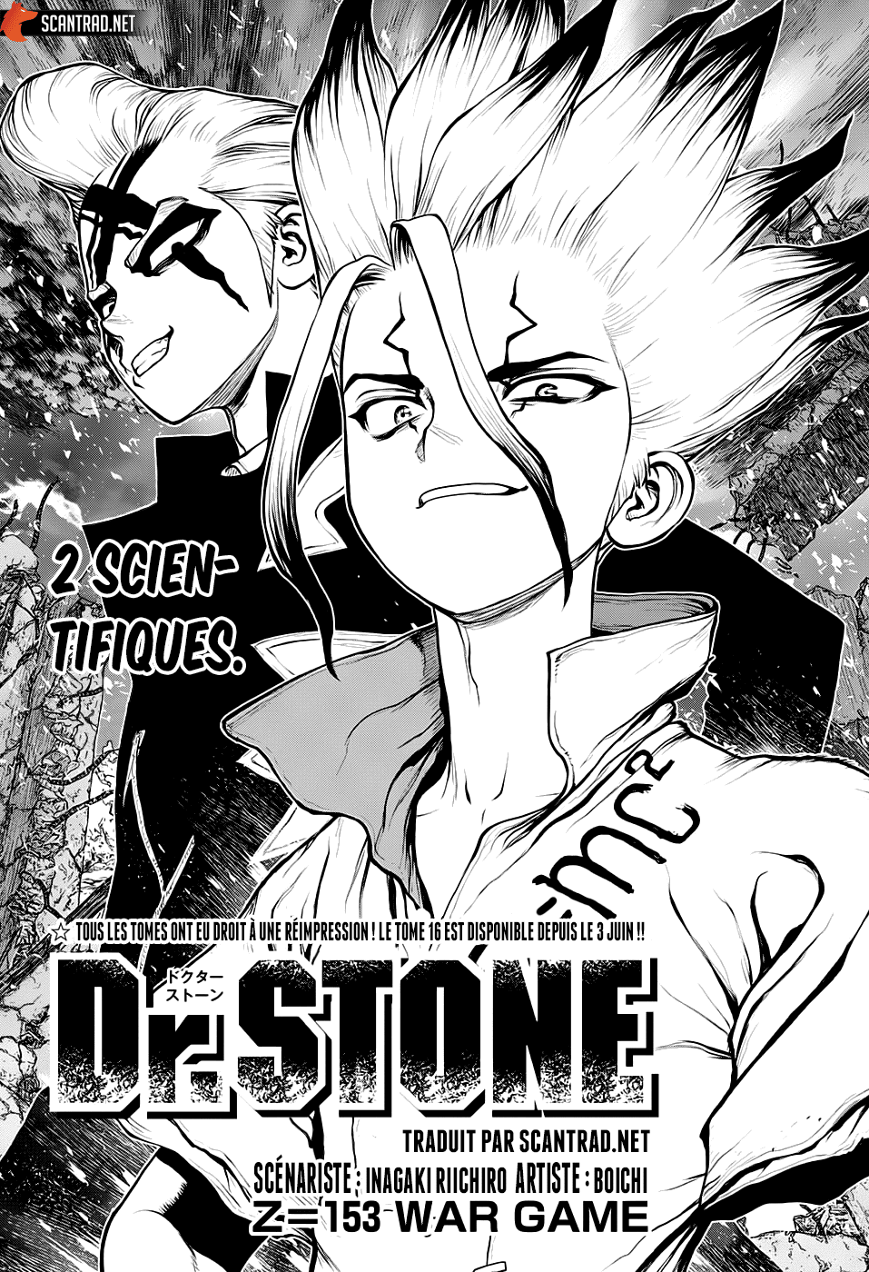  Dr. Stone Français - Dr. Stone 153 War Game - 1