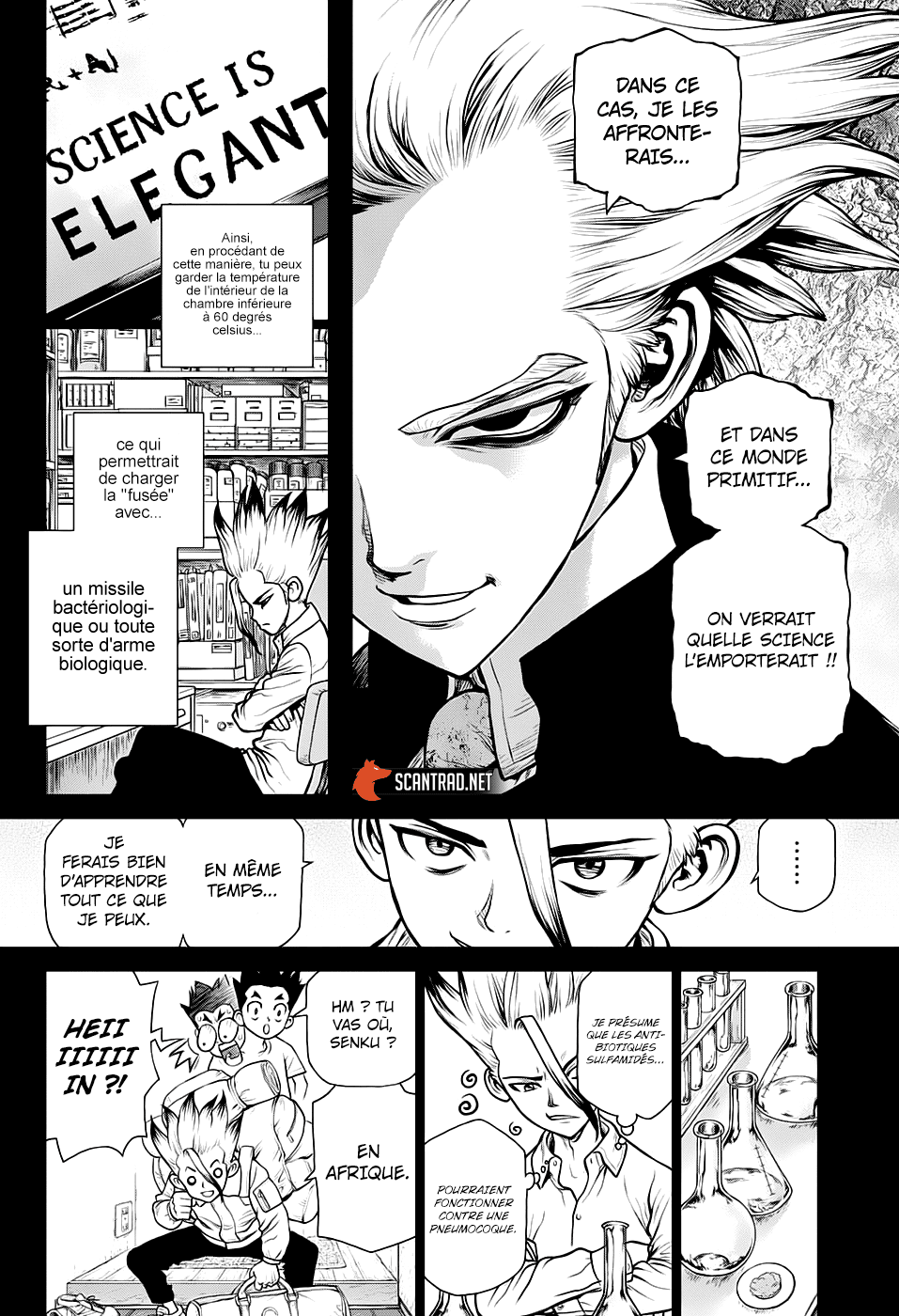  Dr. Stone Français - Dr. Stone 156 Deux scientifiques - 15