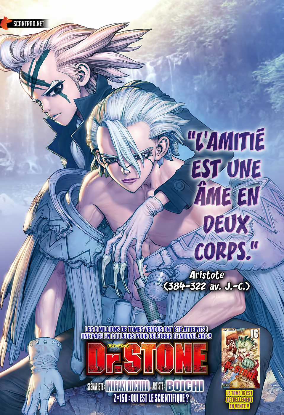  Dr. Stone Français - Dr. Stone 158 Qui est le scientifique ? - 1