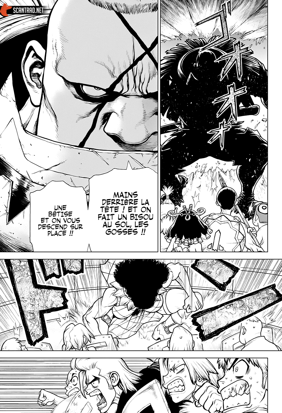  Dr. Stone Français - Dr. Stone 165 Ceux qui connaissent les règles et ceux qui les créent - 10