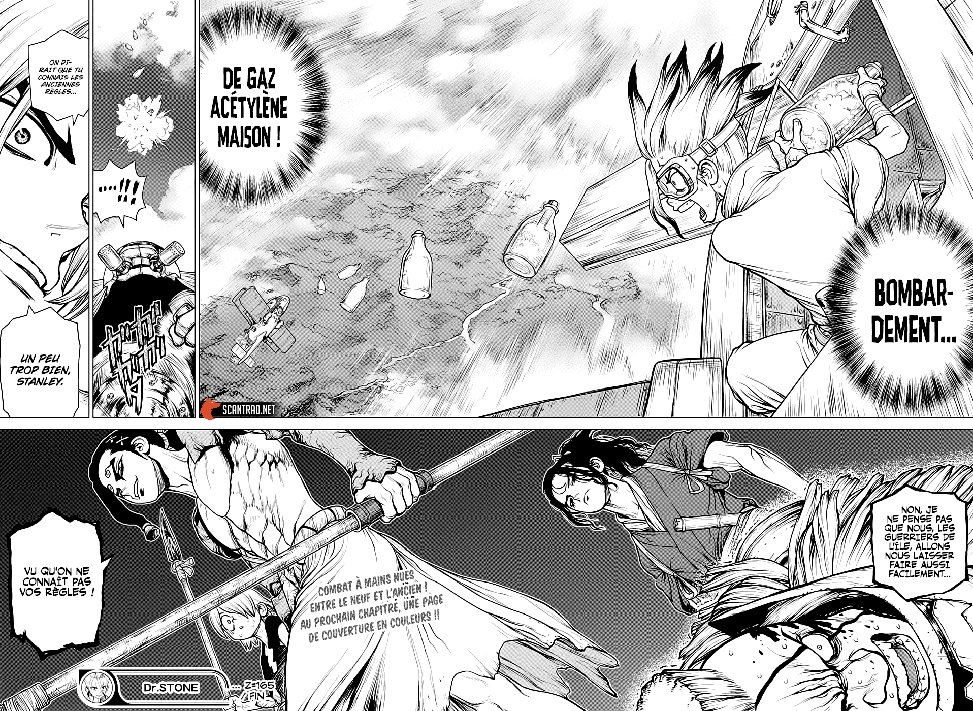  Dr. Stone Français - Dr. Stone 165 Ceux qui connaissent les règles et ceux qui les créent - 17