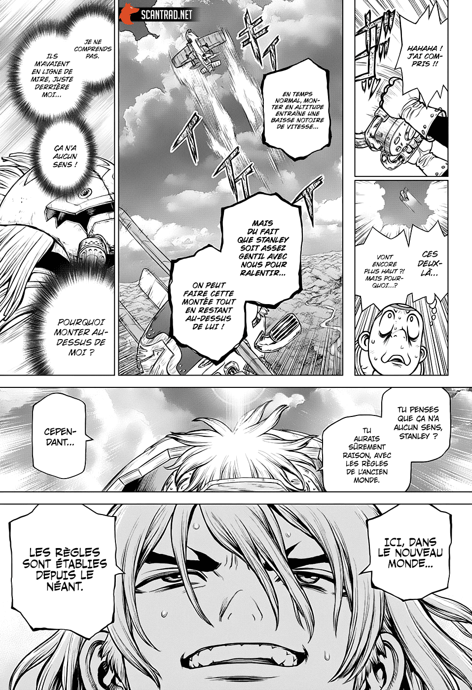  Dr. Stone Français - Dr. Stone 165 Ceux qui connaissent les règles et ceux qui les créent - 14