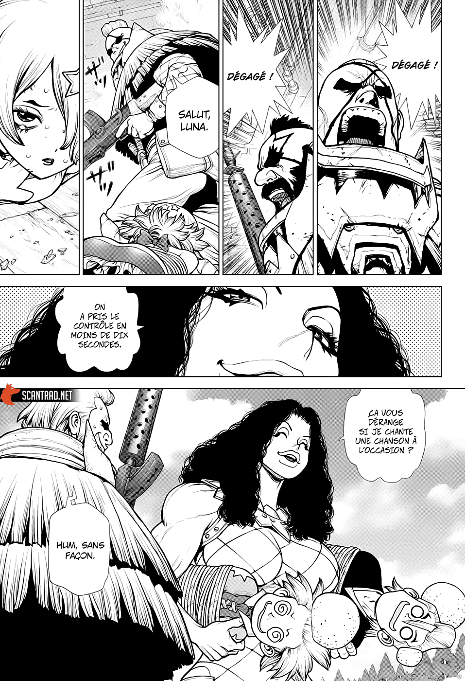  Dr. Stone Français - Dr. Stone 165 Ceux qui connaissent les règles et ceux qui les créent - 12