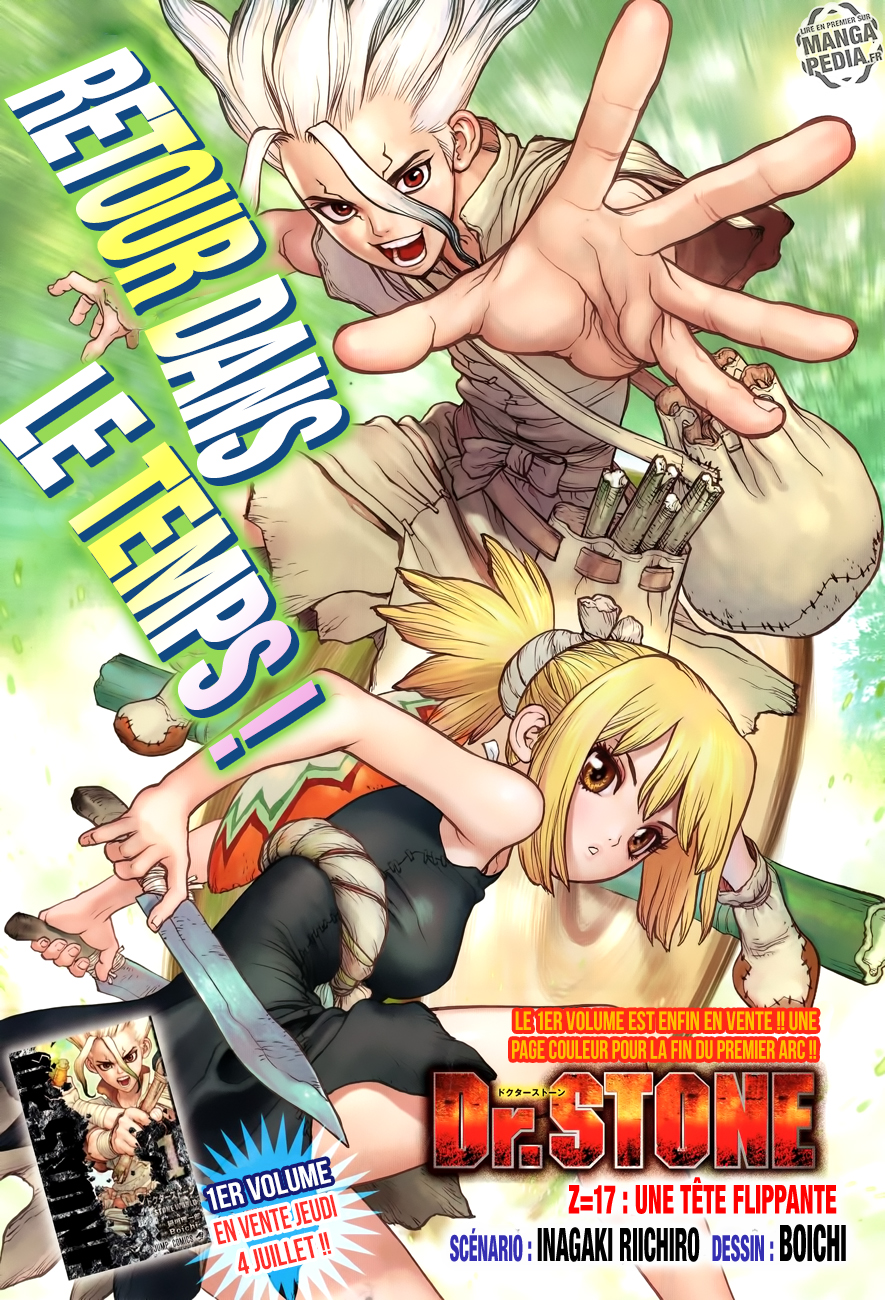  Dr. Stone Français - Dr. Stone 17 Une tête flippante - 1