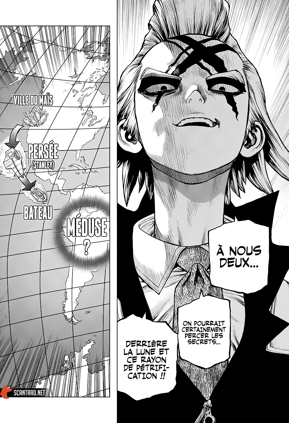  Dr. Stone Français - Dr. Stone 170 Fixer la même lune - 15