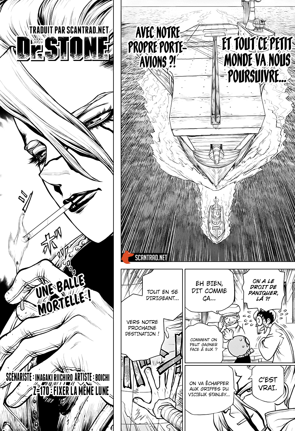  Dr. Stone Français - Dr. Stone 170 Fixer la même lune - 2