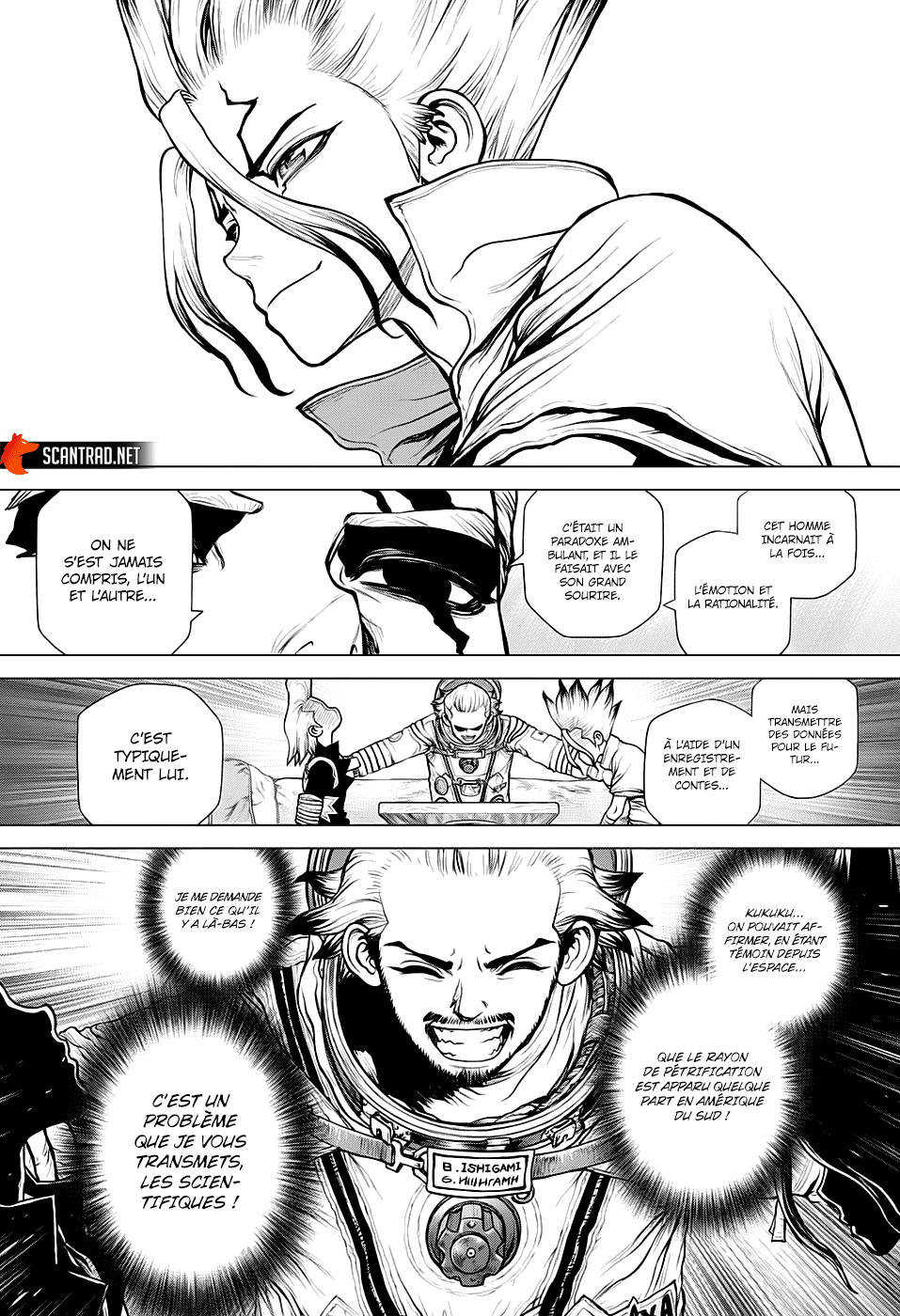  Dr. Stone Français - Dr. Stone 171 Fixer la même lumière - 3