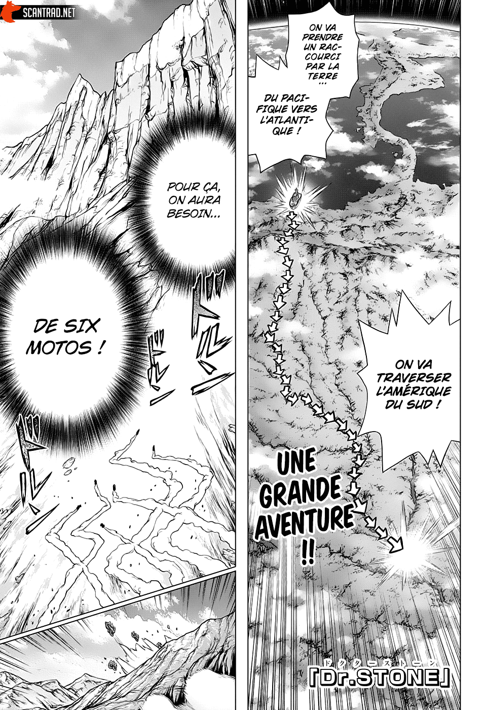  Dr. Stone Français - Dr. Stone 173 Earth race - 1