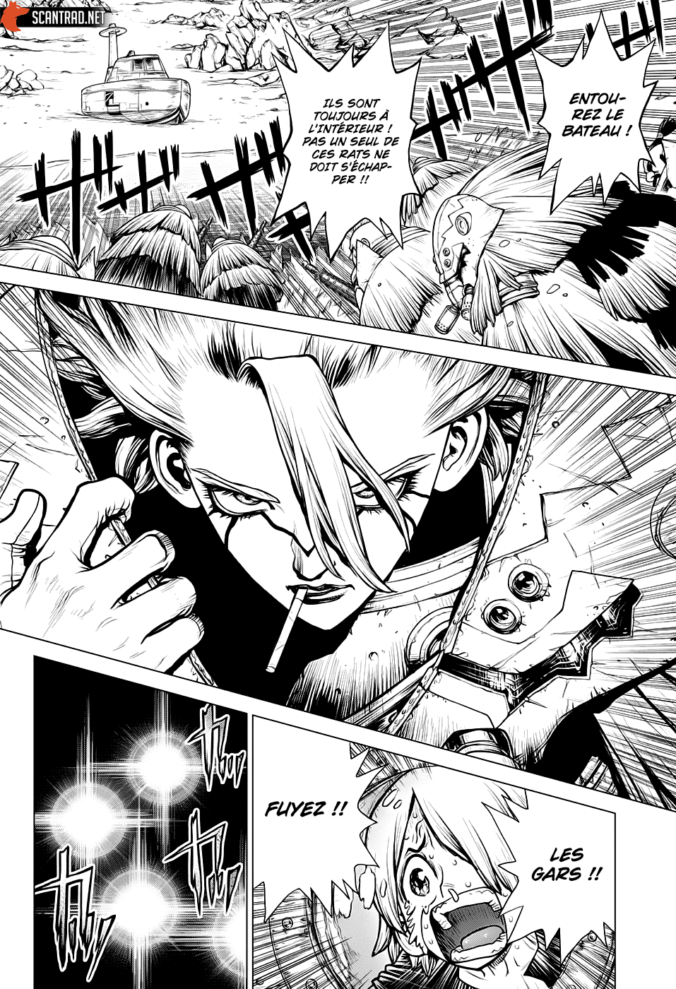  Dr. Stone Français - Dr. Stone 175 Course de l'extrême à travers l'Amérique du sud - 14