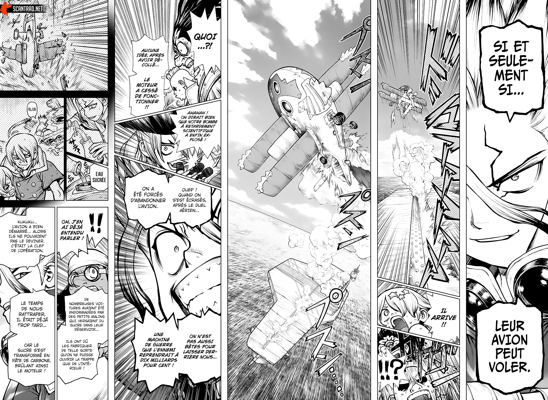  Dr. Stone Français - Dr. Stone 176 Plan de bataille pour briser le filet - 11