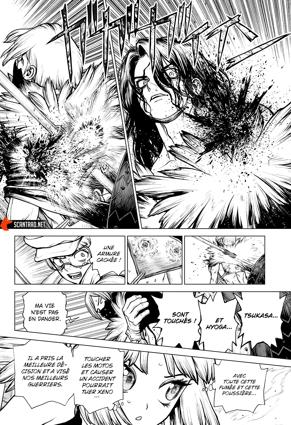  Dr. Stone Français - Dr. Stone 176 Plan de bataille pour briser le filet - 7