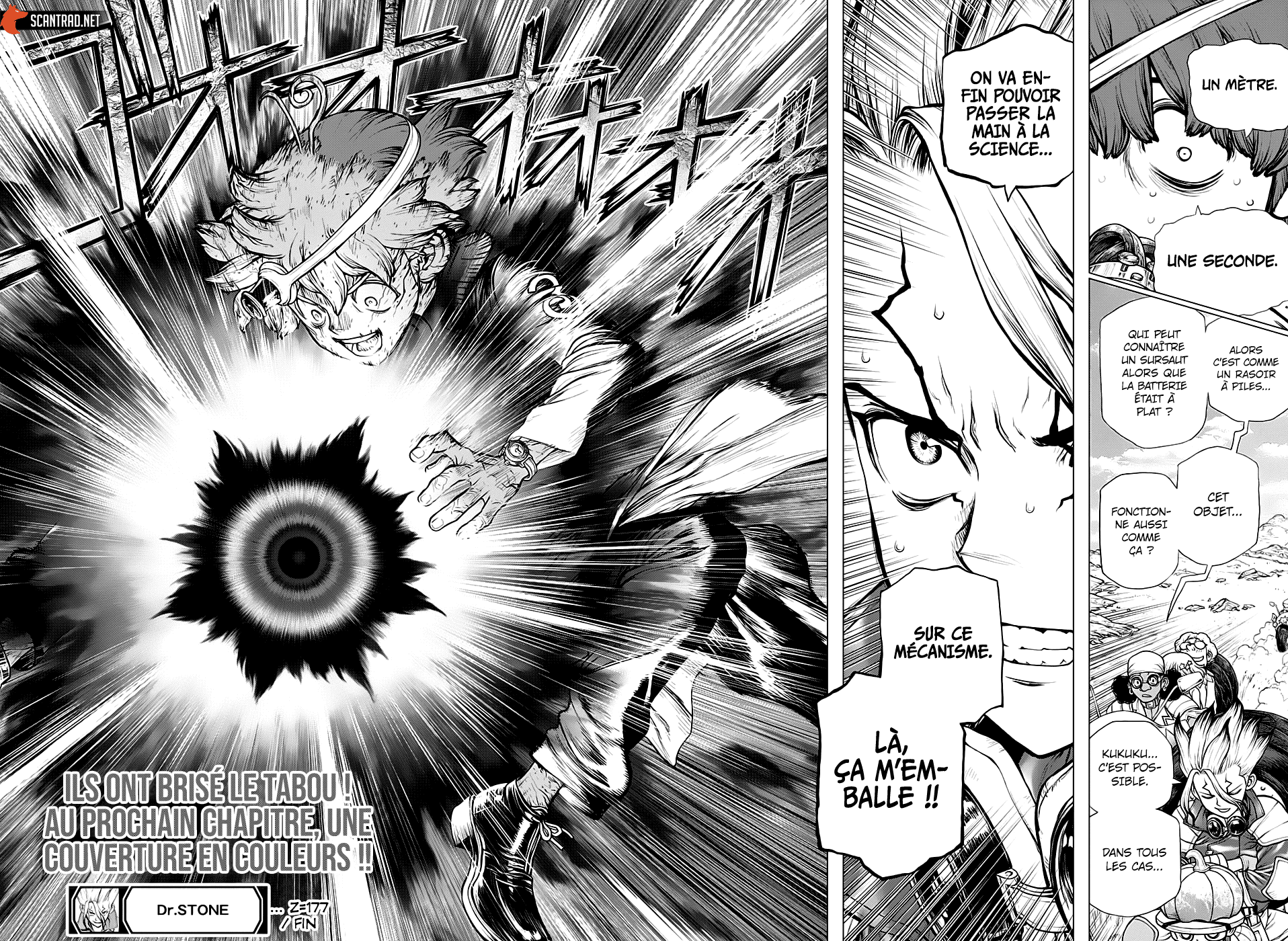  Dr. Stone Français - Dr. Stone 177 Le mécanisme de la méduse - 17