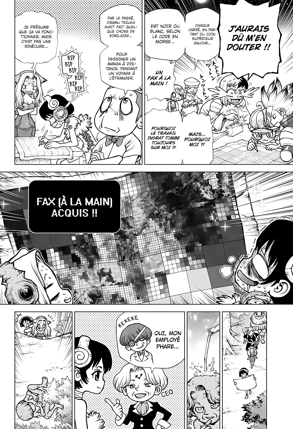  Dr. Stone Français - Dr. Stone 177 Le mécanisme de la méduse - 11