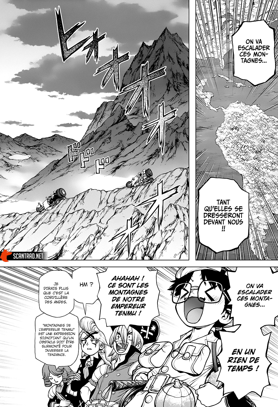  Dr. Stone Français - Dr. Stone 178 La science escalade les montagnes - 4