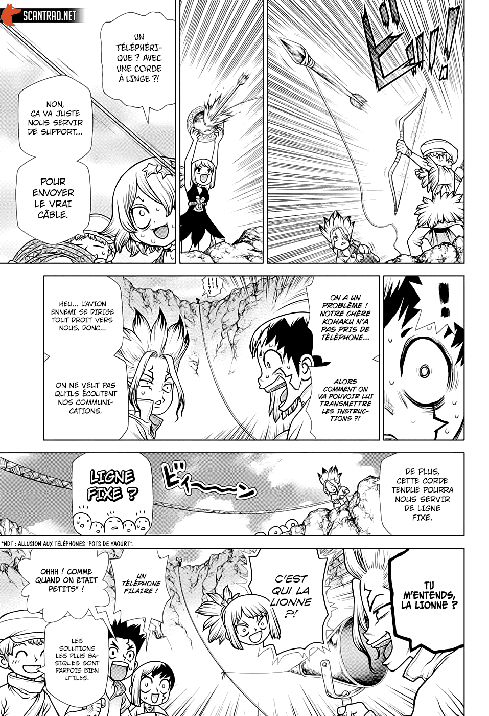  Dr. Stone Français - Dr. Stone 179 Liens sur la corde raide - 3