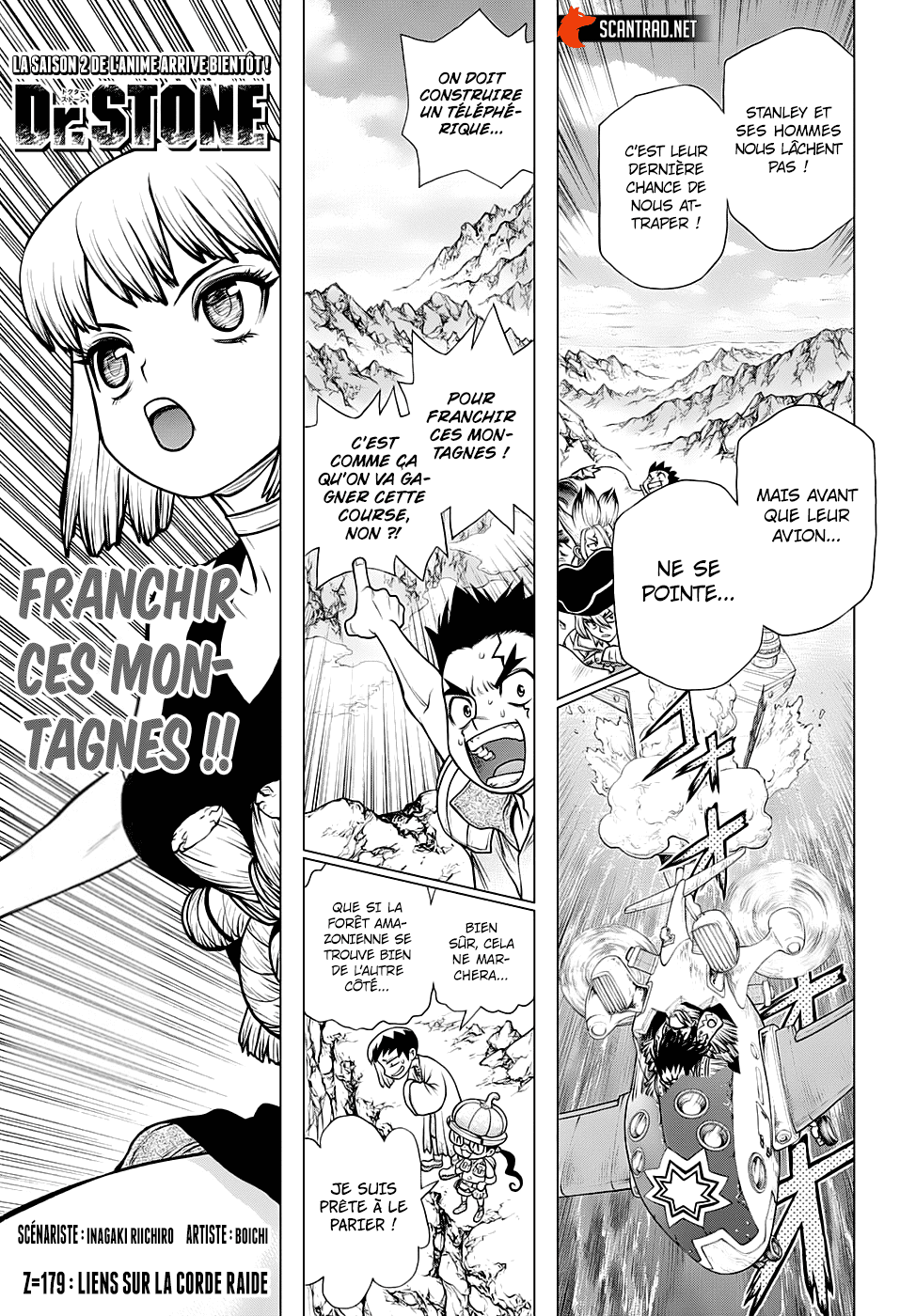  Dr. Stone Français - Dr. Stone 179 Liens sur la corde raide - 1