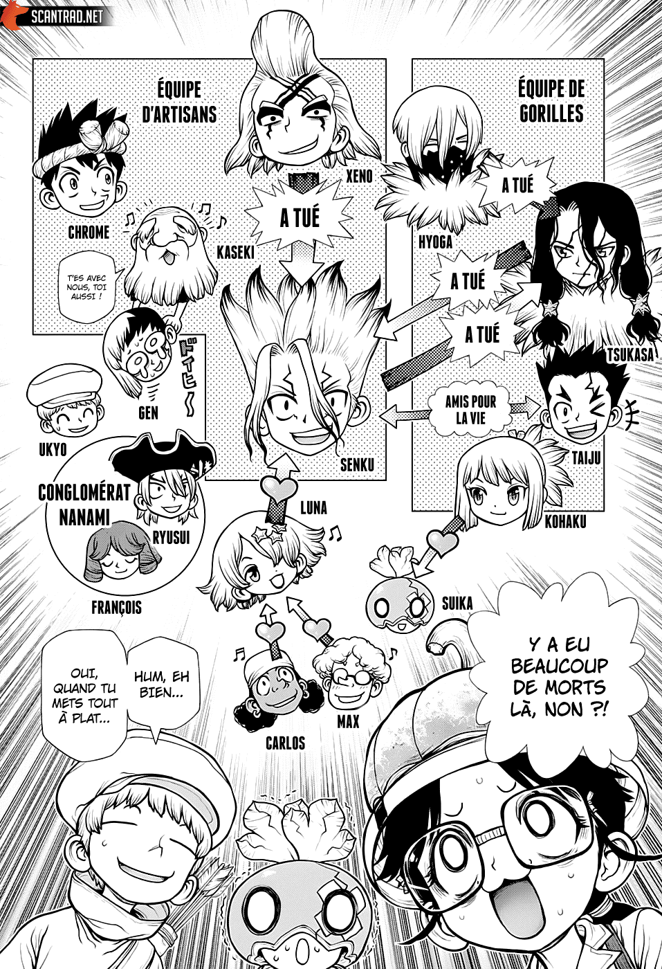  Dr. Stone Français - Dr. Stone 179 Liens sur la corde raide - 8